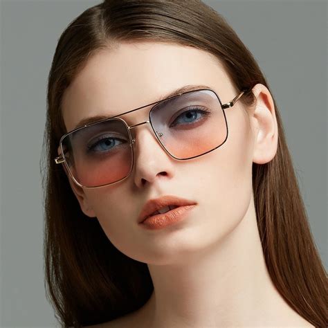 WOMEN'S LUXURY TRANSPARENT SUNGLASSES 